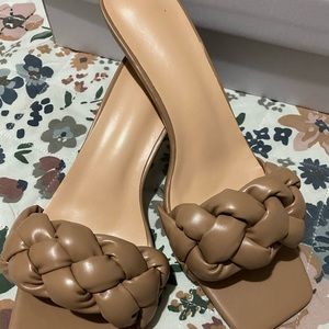 Brand new braided style sandals